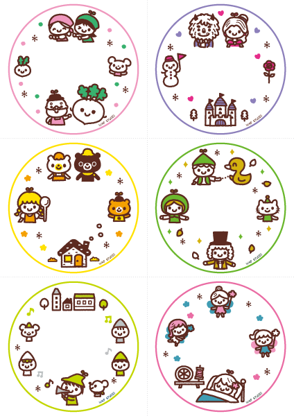 世界のおはなしイラストフレームミニ03_1