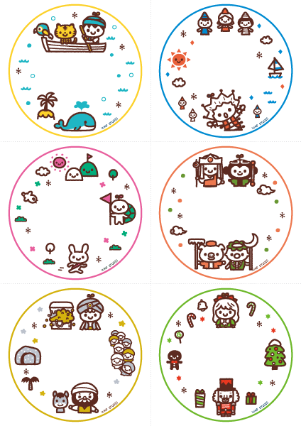 世界のおはなしイラストフレームミニ03_2